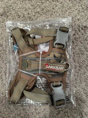 BARKBAY No Pull Dog Harness Camo Small